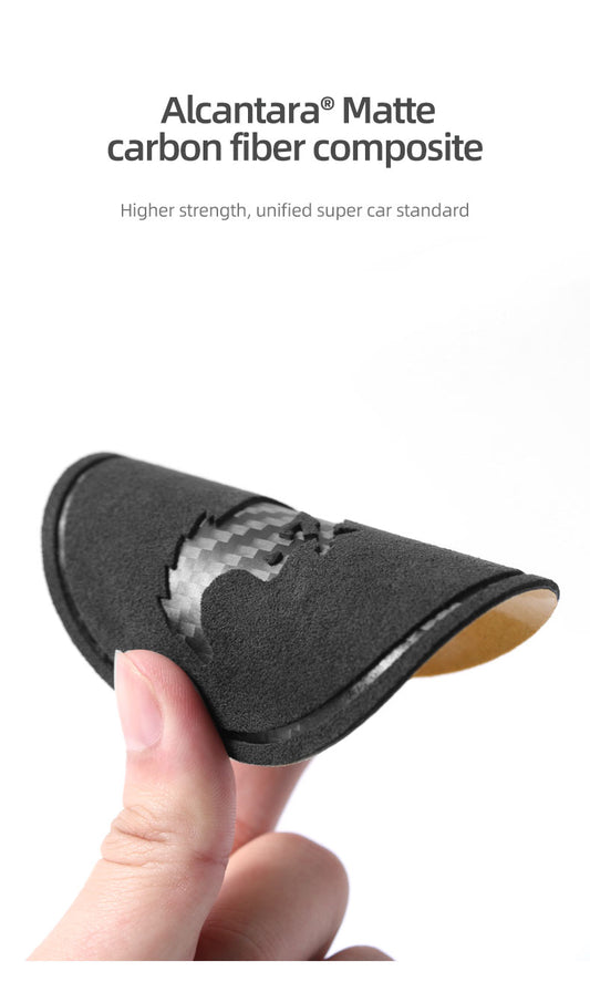 Mustang (15-23) Alcantara Mustang Airbag Centre Trim Cover - Orange