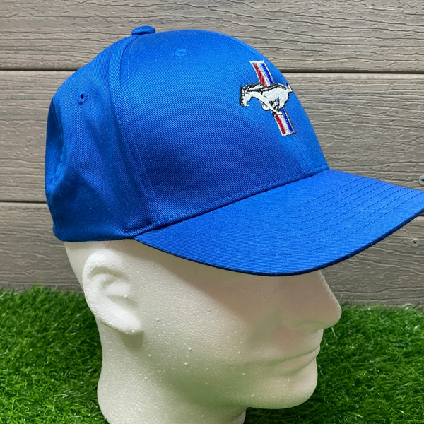Mustang Logo Cap Blue