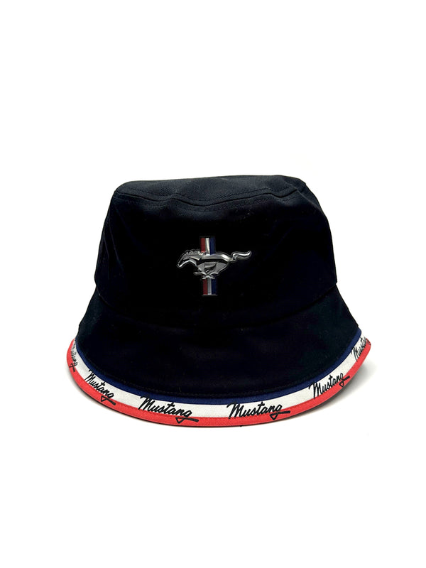 Ford Mustang Tribar Logo Bucket Hat