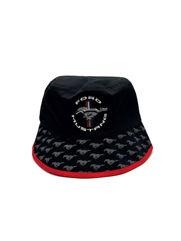 Ford Mustang Horse-Patterned Bucket Hat