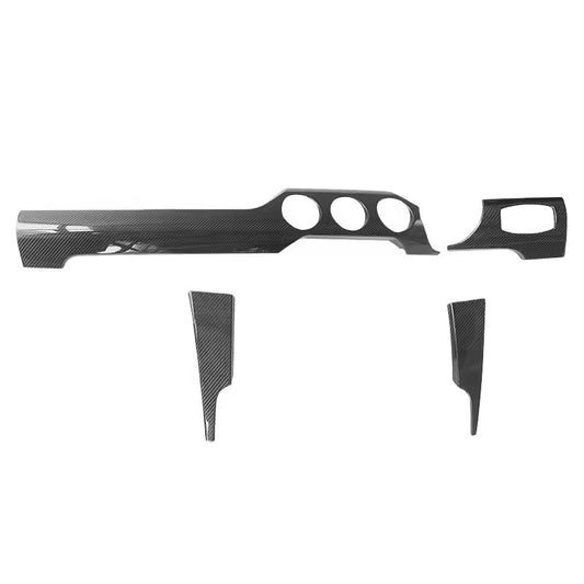 100% Carbon Fiber Dash Kit (RHD) Mustang (15-23)