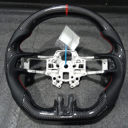 Mustang Venom - Black Carbon Fiber w Nappa Steering Wheel for Ford Mustang 2015-23 Models