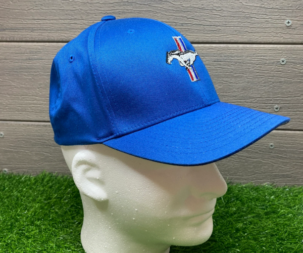 Mustang Logo Cap Blue