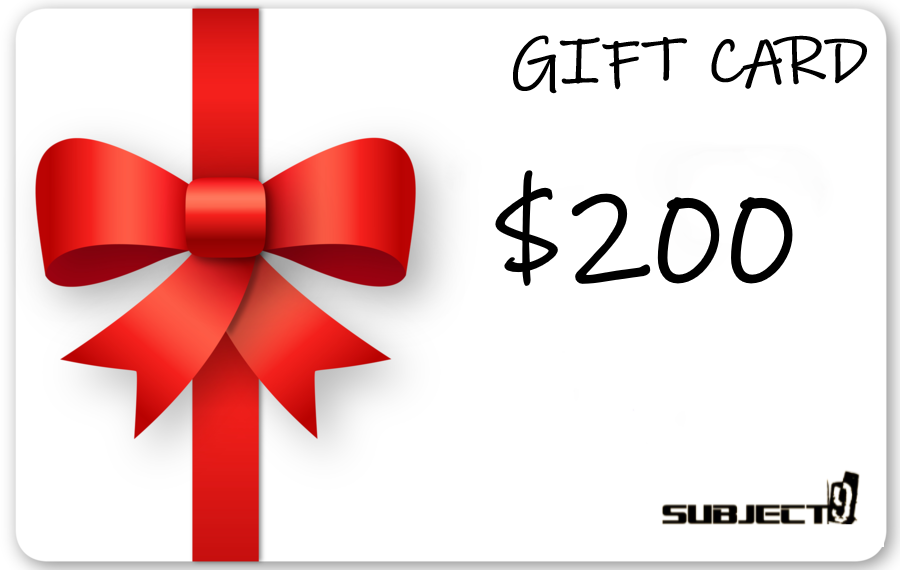 Subject 9 Australia Gift Card