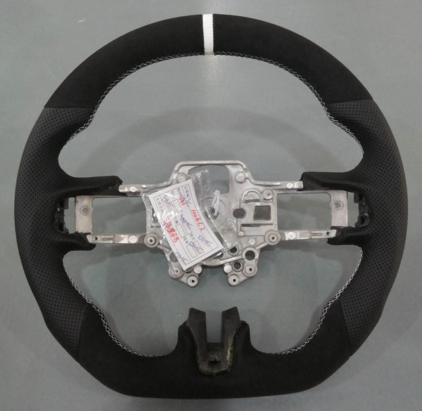Mustang GT350 Style Alcantara Steering Wheel w Nappa
