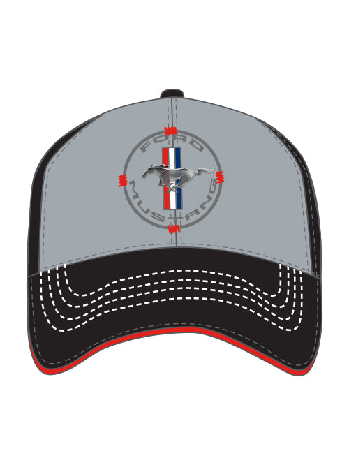 FORD MUSTANG BLACK GREY CAP