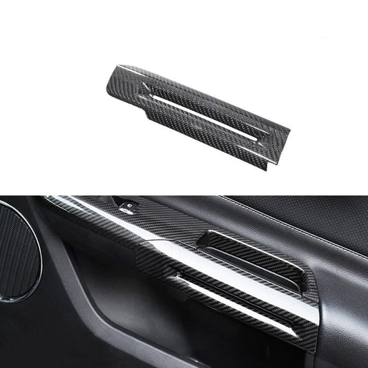 100% Carbon Fiber Door Handle Cover Mustang (15-25)