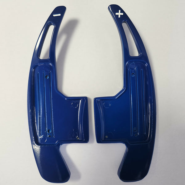 Dark Blue Aluminium Paddle Shifters - Mustang (15-23)