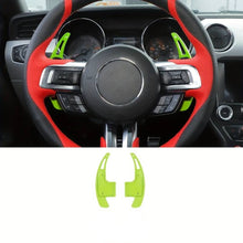 Mustang (15-23) Aluminium Paddle Shifters (Grabber Lime)