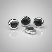 Mustang (2015-17) 5.0L Chrome Series 4 Cap Set with Carbon Inserts