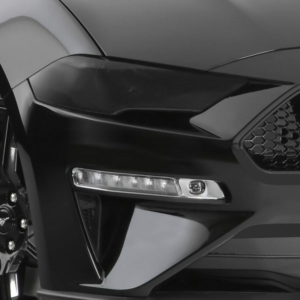 GT Styling Mustang (18-23) Headlight Cover Set - Smoke