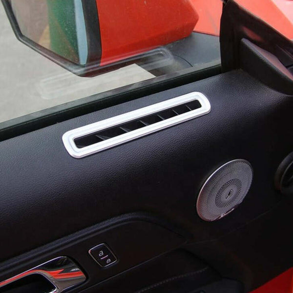 Mustang (15-23) Silver Door AC Cover Set