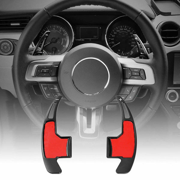 Mustang (2015-23) Aluminium Paddle Shifters (Black)