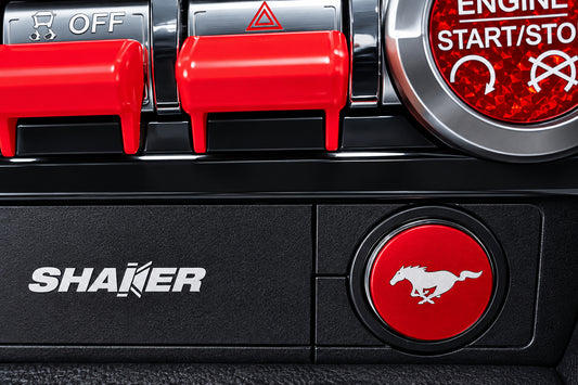 Mustang Logo Dashboard Coin Tray Lighter Delete