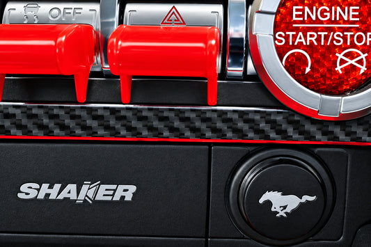 Mustang Logo Dashboard Coin Tray Lighter Delete