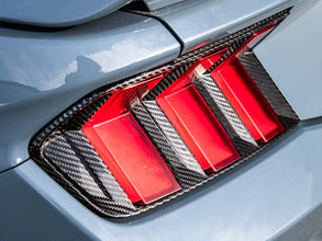 Carbon Tail lights Trim kit -  Ford Mustang S650 FO & DarkHorse (2023–2026)