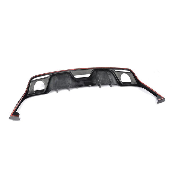 SD Performance Carbon Fiber AR Style Rear Diffuser for Mustang 2015-2017