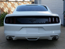 Load image into Gallery viewer, Mustang FM (15-17) Rear Bumper Reflector Overlays - Smoked
