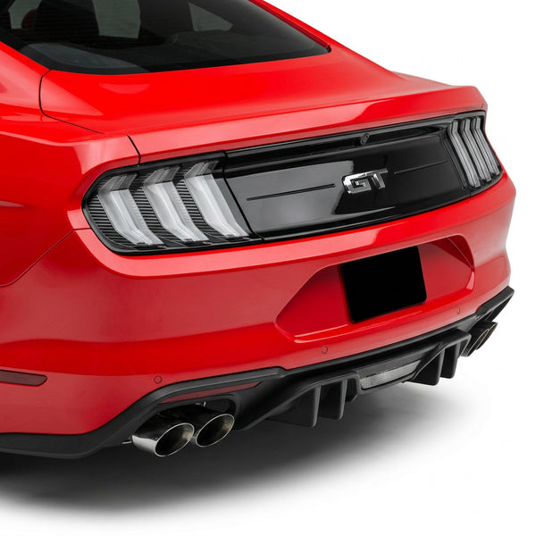 ENHANCED COMPOSITES QUAD TIP MUSTANG REAR DIFFUSER FOR FORD MUSTANG 2018-23