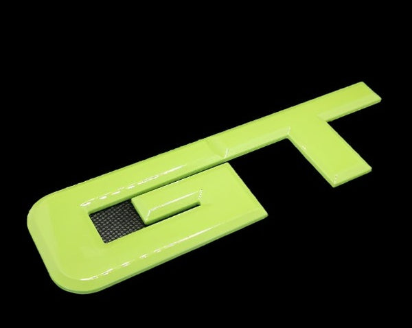 Mustang (15-23) GT Metal Decklid Badge - Grabber Lime