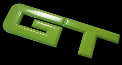 Mustang (15-23) GT Metal Decklid Badge - Grabber Lime