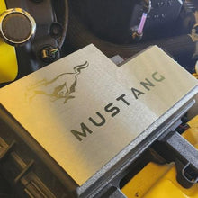 Mustang (2015-23) Mustang Logo Fuse Box Vanity Plate