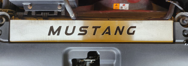 FM Mustang Radiator Vanity Plate Kit - Mustang FM (2015-17)