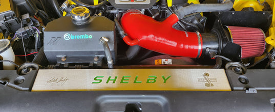 FN SHELBY Engraved Radiator Cover Vanity Plate Kit - Mustang FN (2018-23)