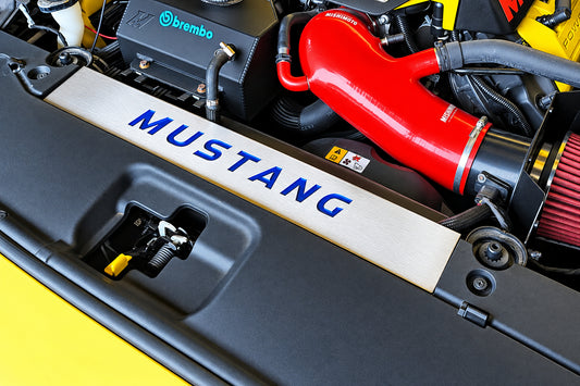 FN Mustang Radiator Cover Vanity Plate Kit - Mustang (18-23)