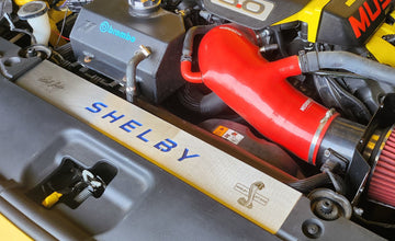 FM SHELBY Engraved Radiator Cover Vanity Plate Kit - Mustang FM (2015-17)