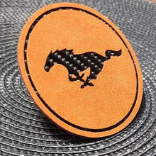 Mustang (15-23) Alcantara Mustang Airbag Centre Trim Cover - Orange