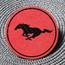 Mustang (15-23) Alcantara Mustang Airbag Centre Trim Cover - Red