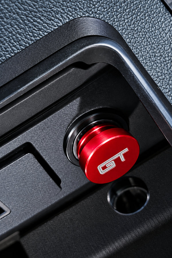 GT Logo Armrest Console Lighter Delete