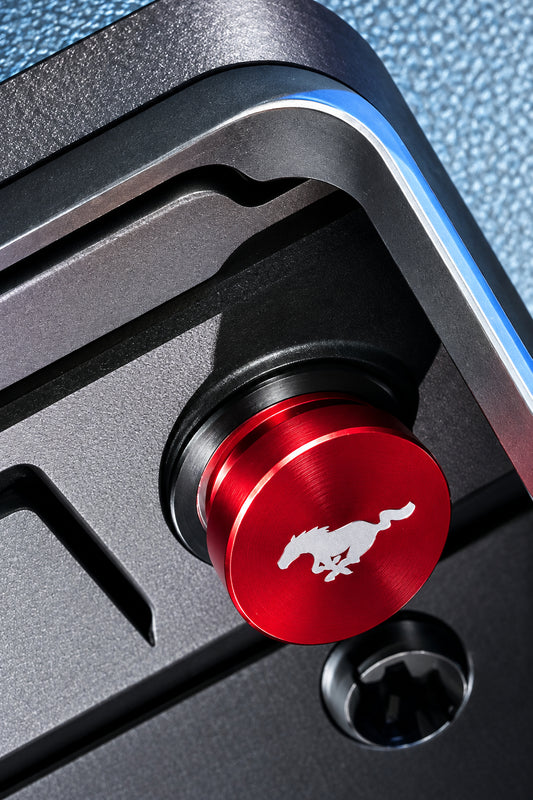 Mustang Logo Armrest Console Lighter Delete