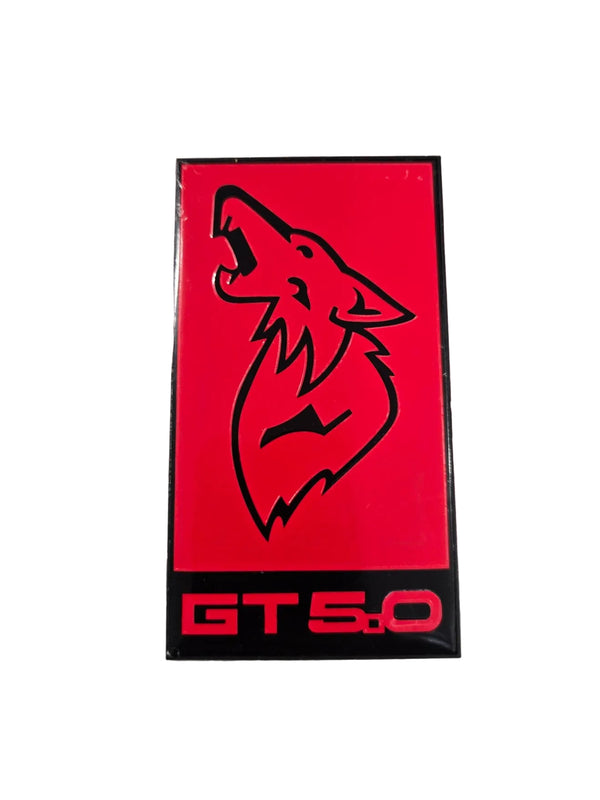 COYOTE Red GT 5.0 Emblem