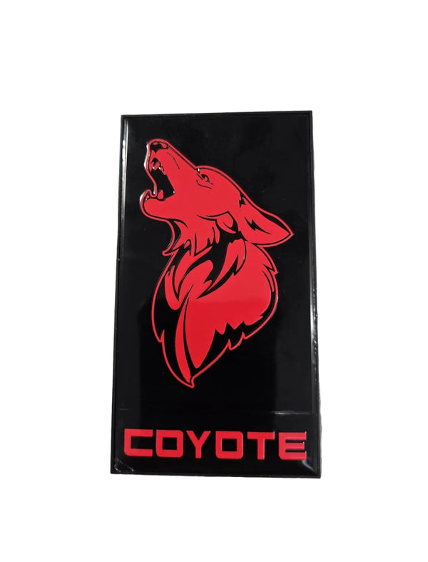 COYOTE Black & Red COYOTE Emblem