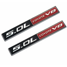 5.0L Coyote V8 Emblem badge set (2 pcs)