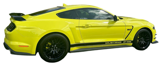 Mustang (15-23) GT Performance Side Scoops - Yellow Peel
