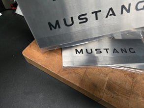 Mustang Logo Fuse Box Vanity Plate - SECONDS (Clearance) For Ford Mustang 2015-23
