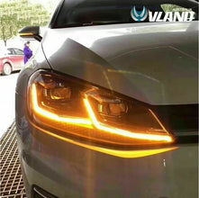 VLAND LED Headlights For 2013-2018 VW Volkswagen Golf 7 MK7 W/Sequential Signal