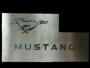 Mustang (2015-23) Mustang Logo Fuse Box Vanity Plate