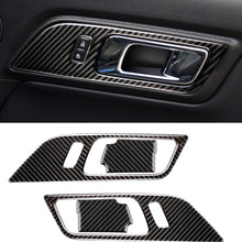 Load image into Gallery viewer, Mustang (15-23) Black Soft Carbon Door Frame Set
