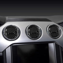 Mustang (15-23) Black Carbon Vent Outlet Cover Set