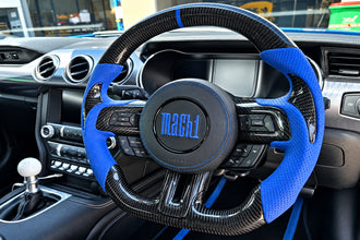Venom - Carbon Fiber w Nappa Steering Wheel - Ford Mustang 2015-23