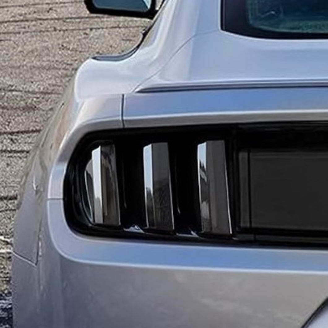 Mustang Smoked Tail light Cover Set (FM 15-17)