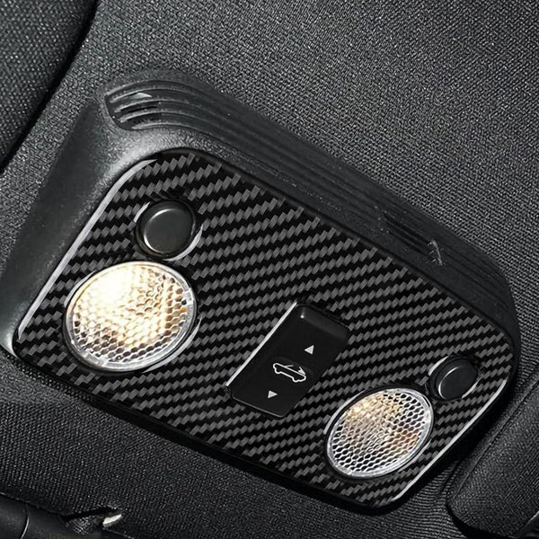 Mustang (15-23) Black Carbon Map Lamp Cover