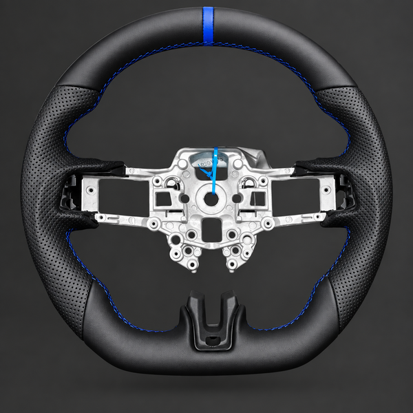 Leather Steering Wheel w Nappa - Ford Mustang 2015-23