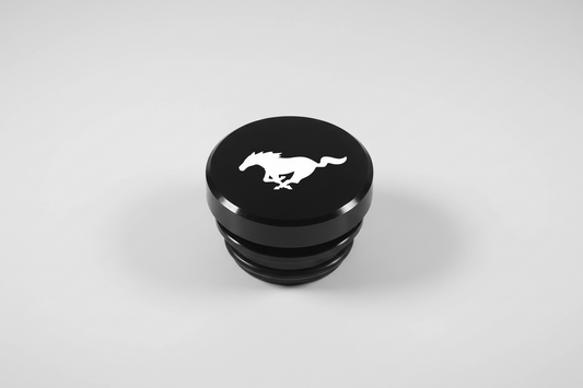 Mustang Logo Armrest Console Lighter Delete