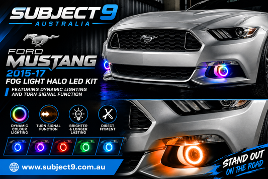 Mustang 2015-17 Dynamic RGBW FOG Halo Kit