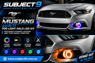 Mustang 2015-17 Dynamic RGBW FOG Halo Kit